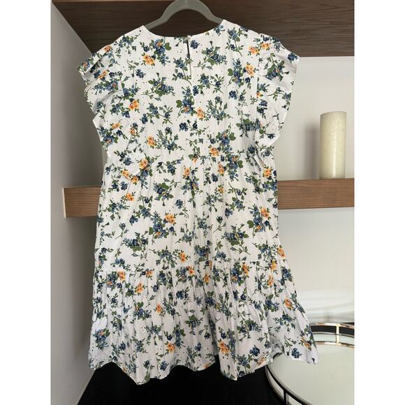 Zara Floral, Ruffle Dress - Picture 7 of 9